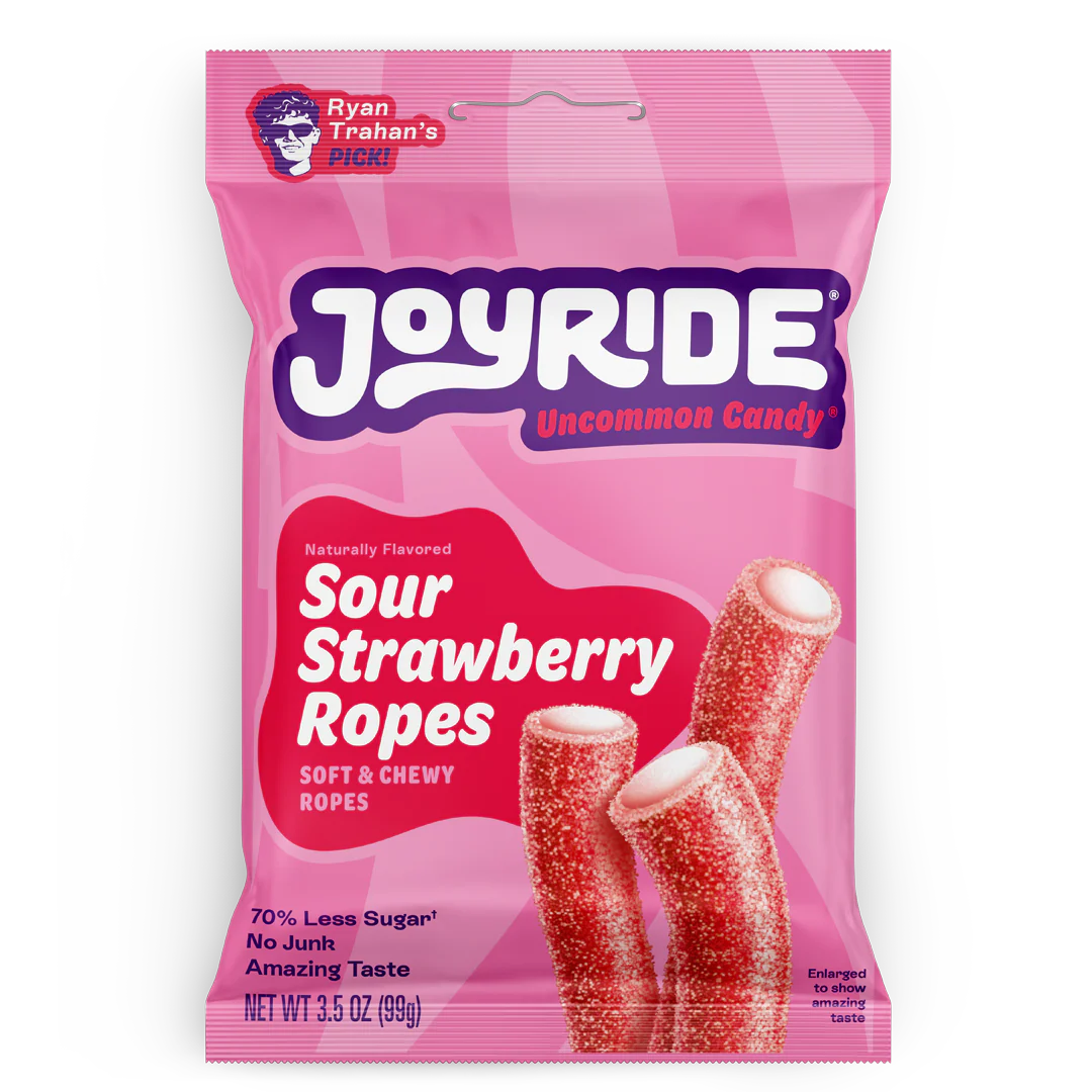 JOYRIDE SOUR STRAWBERRY ROPES - NEW ITEM