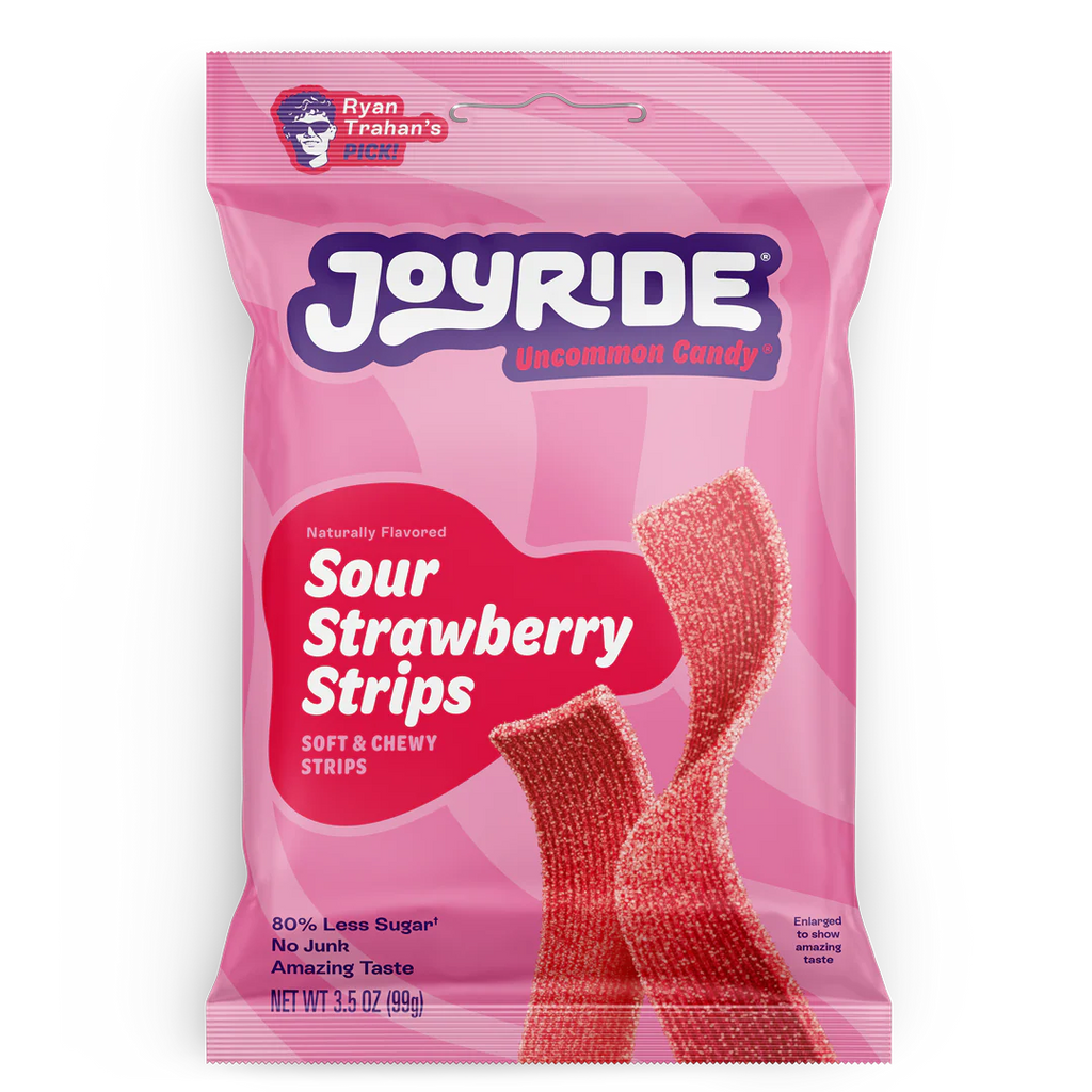 JOYRIDE SOUR STRAWBERRY STRIPS - NEW ITEM