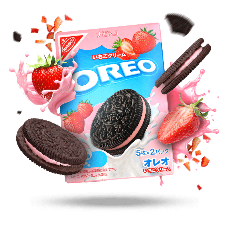 OREO STRAWBERRY CREAM JAPAN