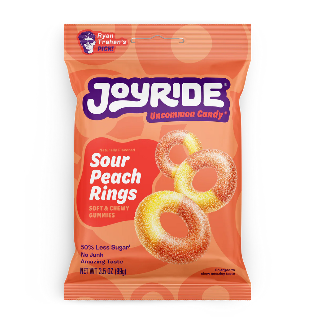 JOYRIDE SOUR PEACH RINGS - NEW ITEM