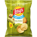 LAYS DILL PICKLE MADE WITH REAL POTATOES
