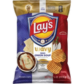 LAY'S WAVY POTATO CHIPS FRENCH ONION SOUP - BIG BAG