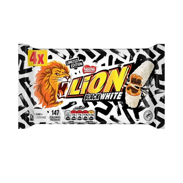 LION BLACK AND WHITE CHOCOLATE MULTIPACK ASJ