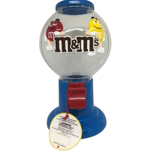 M&Ms GUMBALL DISPENSER - RARE OFICIALLY LICENCED
