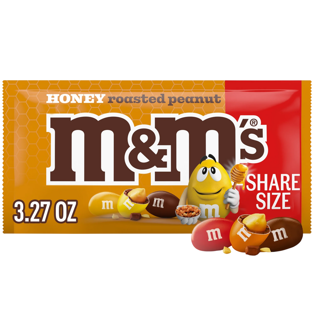 M&Ms HONEY ROASTED PEANUTS - SHARE SIZE