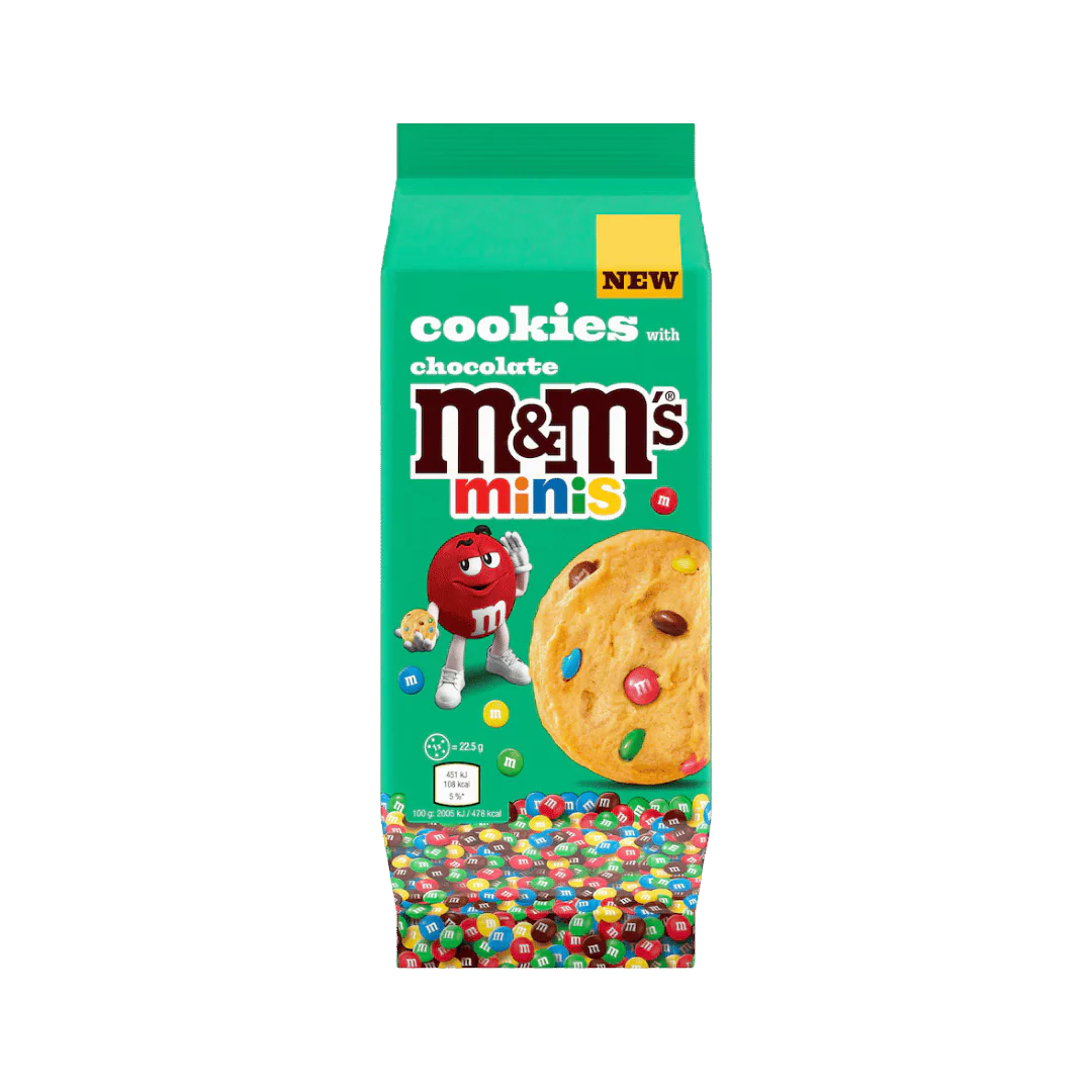 M&Ms MINIS COOKIES AS