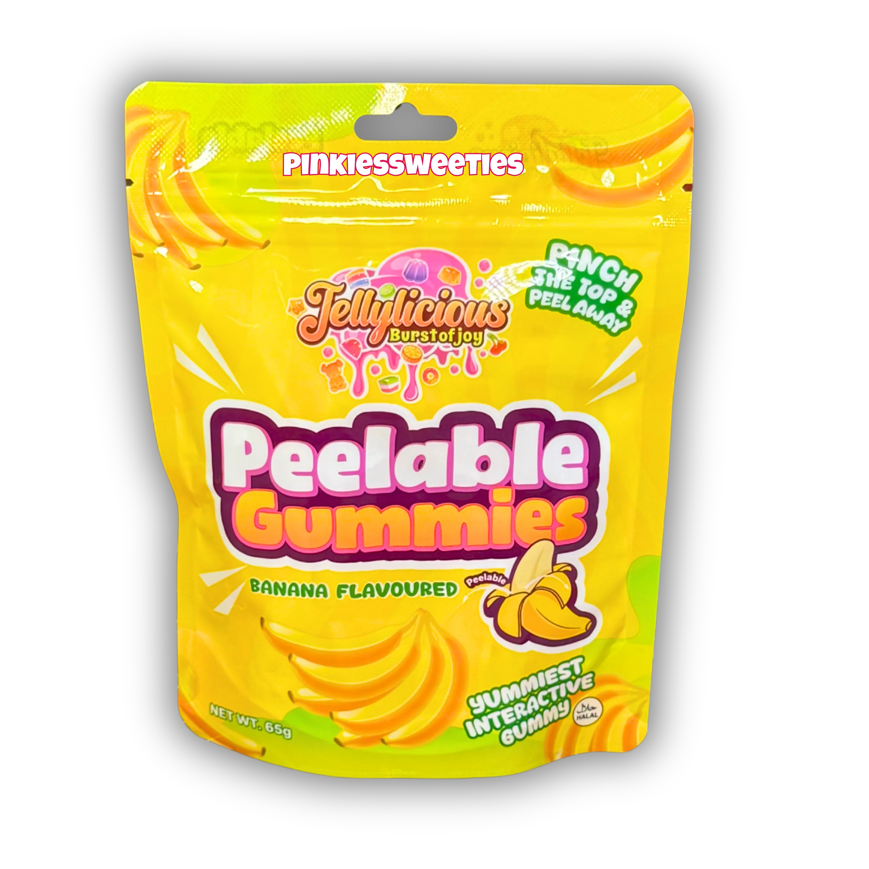 PEELABLE GUMMIES BANANA - UK