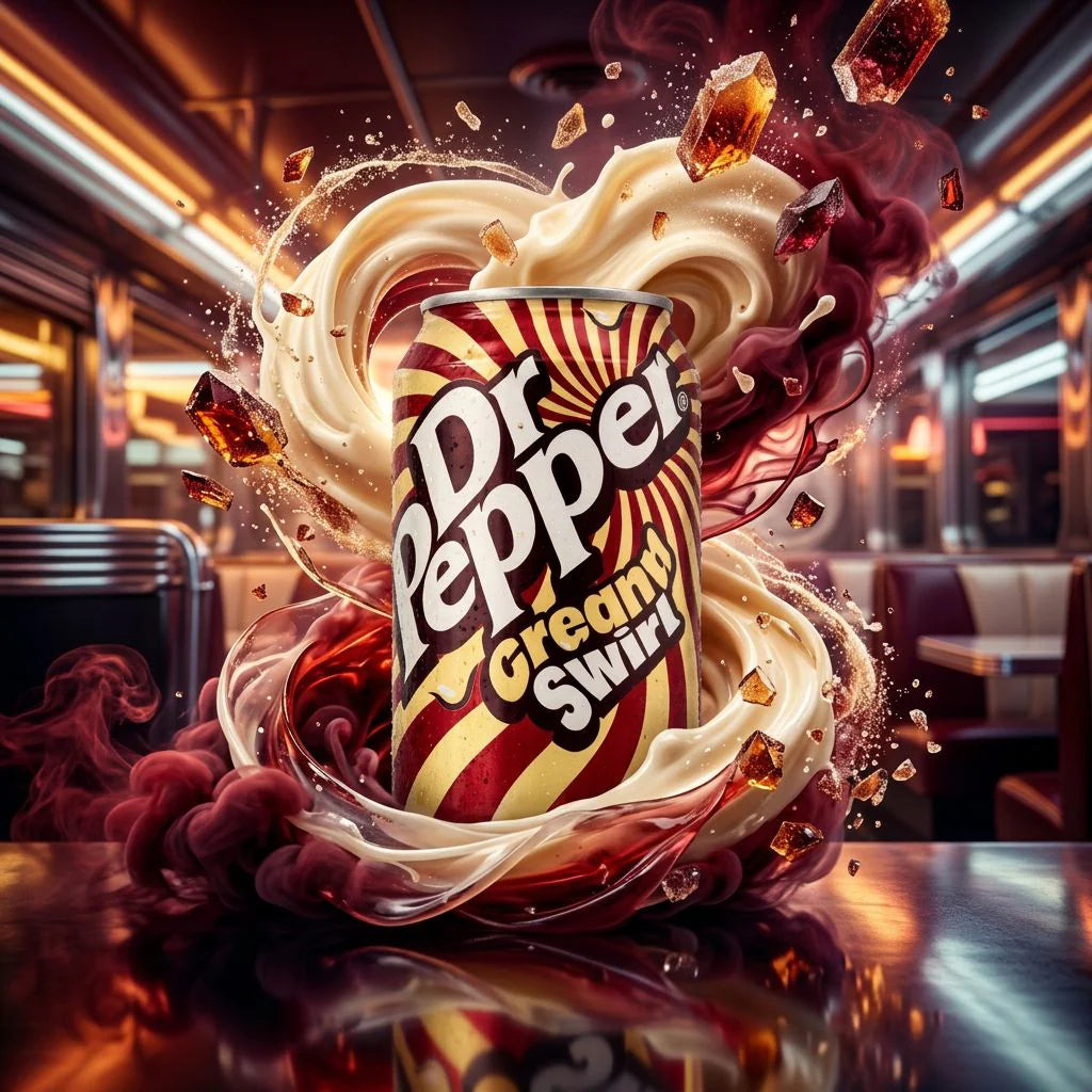 RARE DR. PEPPER CREAM SWIRL - LIMITED EDITION