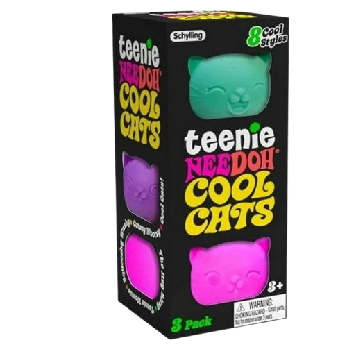 VIRAL NEEDOH TEENIE COOL CATS 3PK BLIND - SCHYLLING