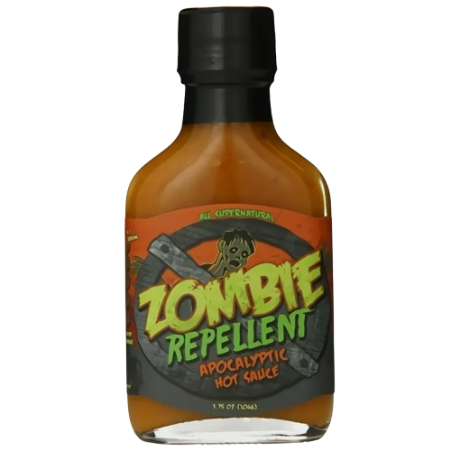 ZOMBIE REPPELENT APOCALYPTIC HOT SAUCE