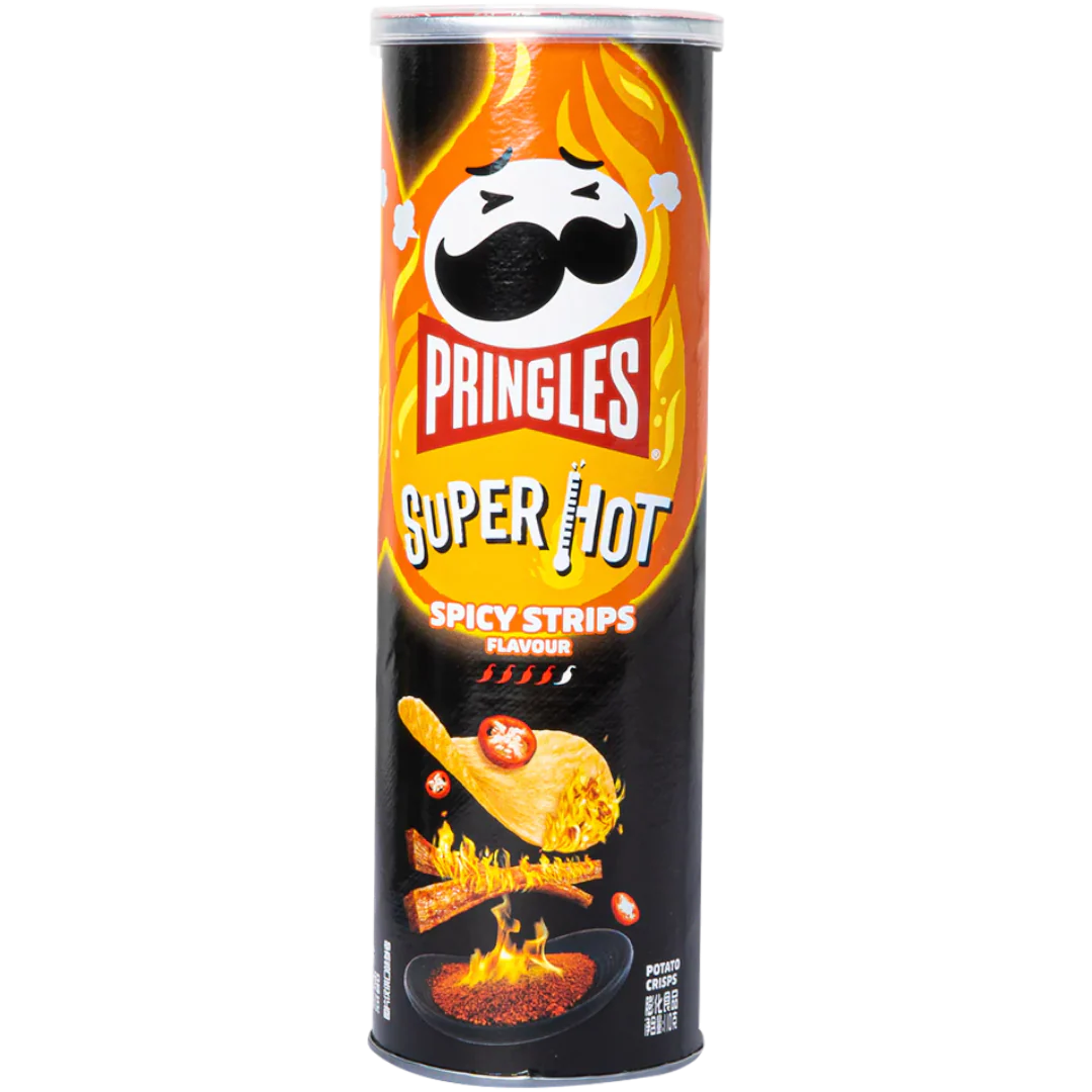 PRINGLES SPICY STRIPS AS