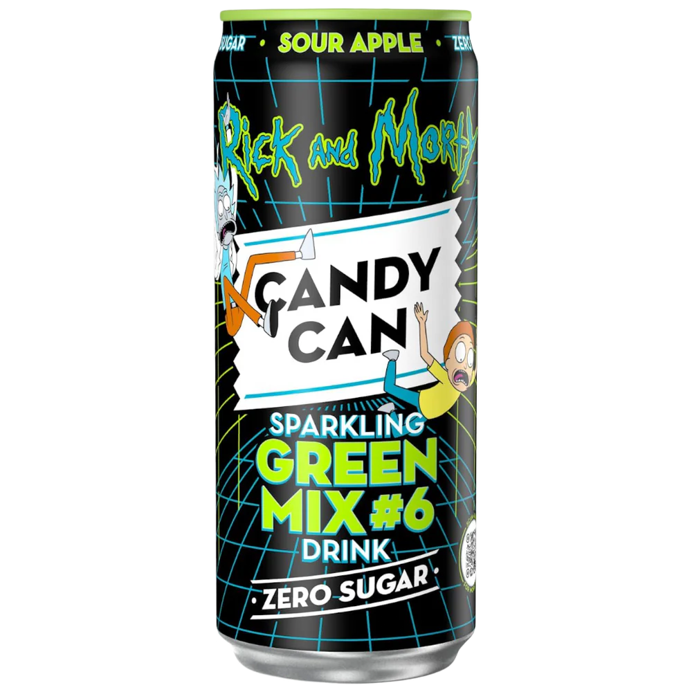 CANDY CAN RICK & MORTY SOUR APPLE - LIMITED EDITION