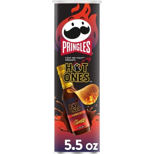 PRINGLES HOT ONES LOS CALIENTES BARBACOA