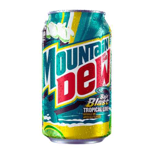 MOUNTAIN DEW BAJA BLAST TROPICAL LIME