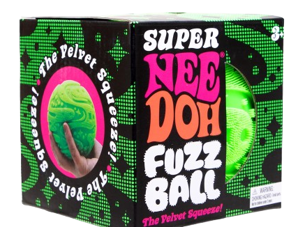 VIRAL NEEDOH SUPER FUZZ BIG BALL GREEN - SCHYLLING