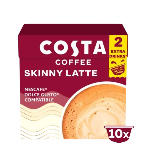 COSTA COFFEE SKINNY LATTE PODS