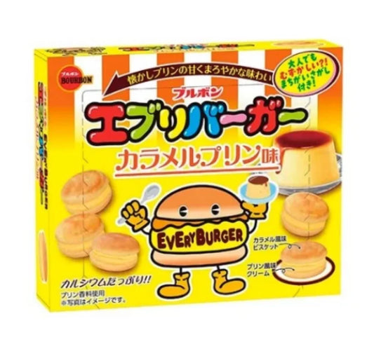 EVERY BURGUER WITH PUDDING