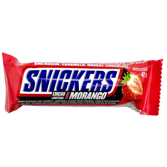 SNICKERS STRAWBERRY - BRASIL - LIMITED EDITION AS