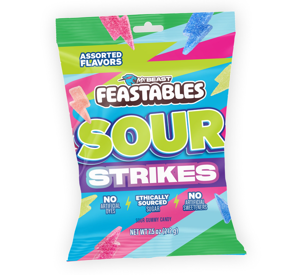 FEASTBLES SOUR STRIKES - NEW ITEM