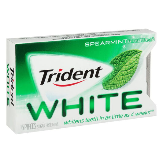 TRIDENT WHITE SPEARMINT