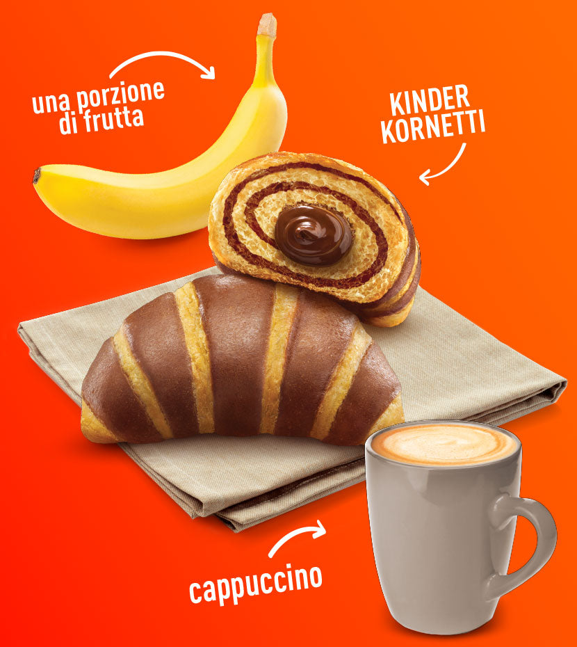 KINDER KORNETTI CHOCOLATE 270 GR
