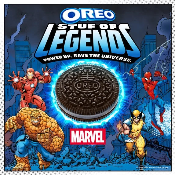 OREO MARVEL LEAGUE OF LEGENDS DJ