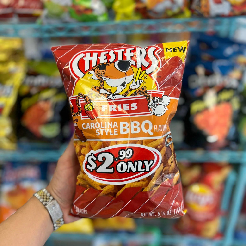 CHESTERS FRIES CAROLINA STYLE BBQ - NEW RARE ITEM