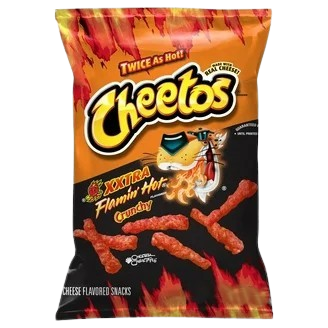 CHEETOS XXTRA FLAMING HOT CRUNCHY