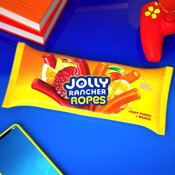 JOLLY RANCHER ROPES FRUIT PUNCH MANGO BIG PACK - NEW ITEM