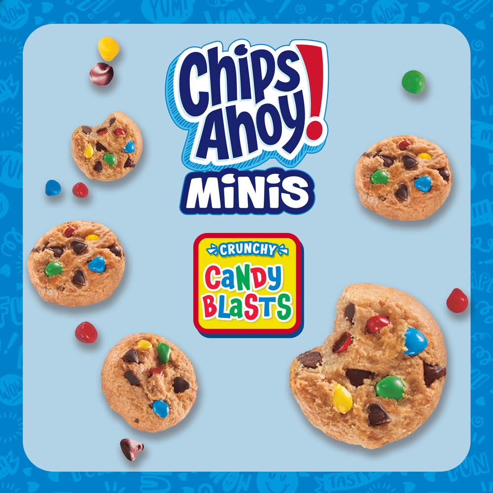 CHIPS AHOY MINIS CRUNCHY CANDY BLASTS - LIMITED EDITION