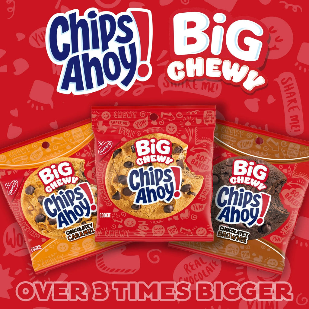 CHIPS AHOY BIG CHEWY CHOCOLATEY BROWNIE EC TT