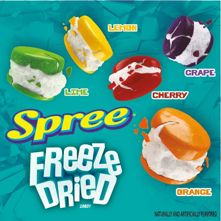 SPREE FREEZE DRIED - NEW ITEM MADE IN USA