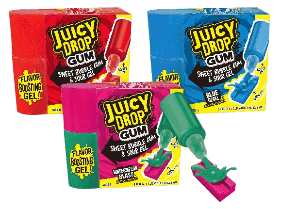 JUICY DROP GUM & SOUR GEL 22G
