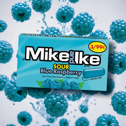 MIKE & IKE SOUR BLUE RASPBERRY