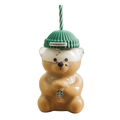 STARBUCKS 2026 BEARISTA CRYSTAL GLASS COLD CUP