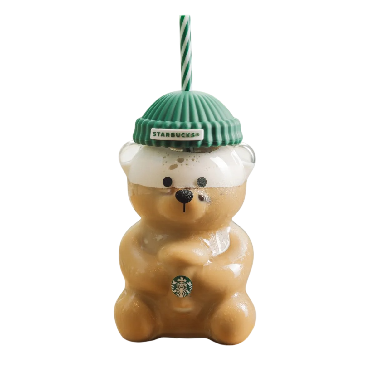 STARBUCKS 2026 BEARISTA CRYSTAL GLASS COLD CUP