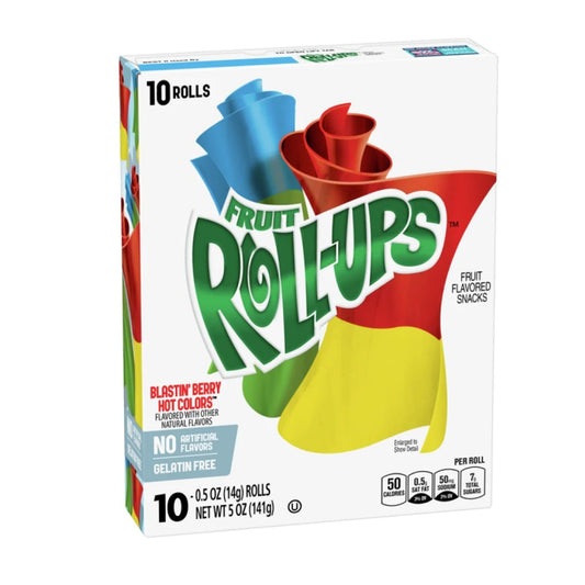 FRUIT ROLL UPS BLASTIN BERRY