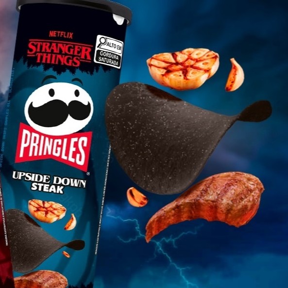 PRINGLES STRANGER THINGS - UPSIDE DOWN  - LIMITED EDITION