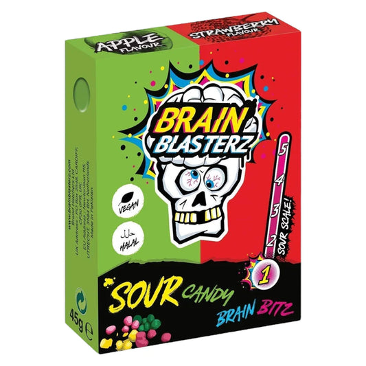BRAIN BLASTERZ SOUR BOX BITZ APPLE & STRAWBWRRY