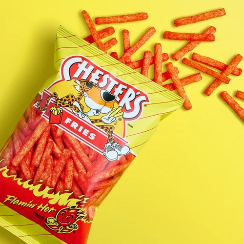 CHESTERS FRIES FLAMING HOT DJ