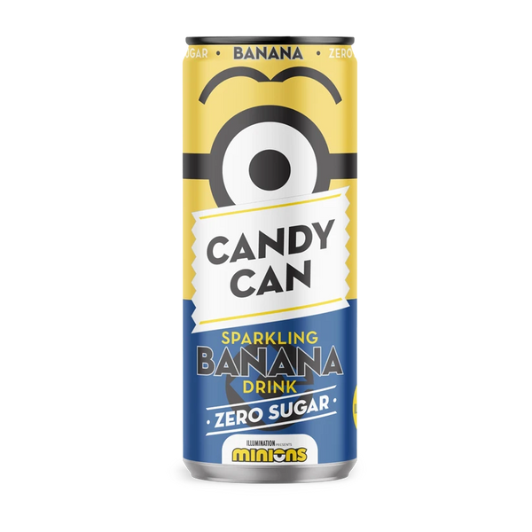 CANDY CAN MINIONS SPARKLING BANANA - LIMITED EDITION