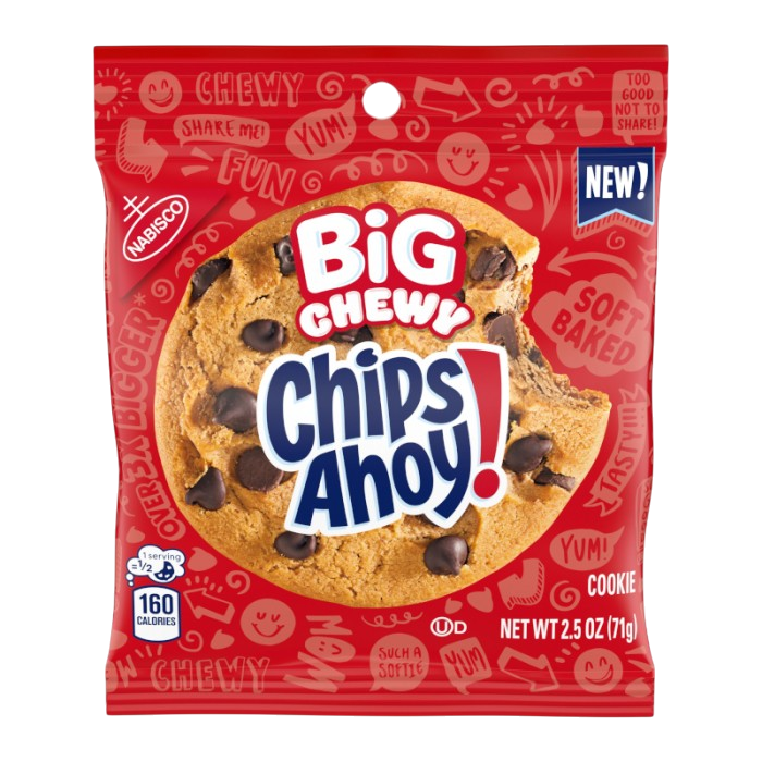 CHIPS AHOY BIG CHEWY COOKIE EC TT