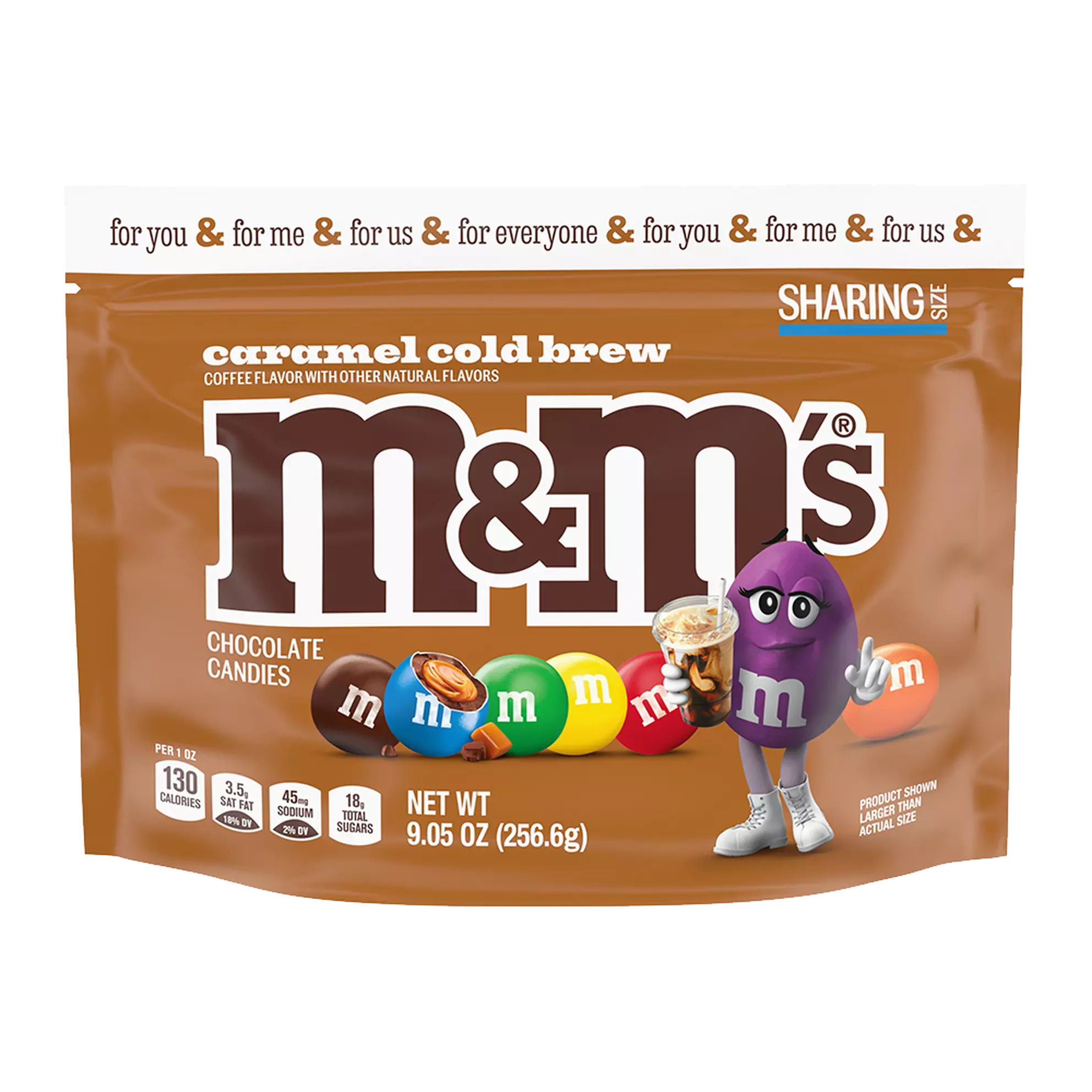 M&Ms COLD BREW SHARING SIZE