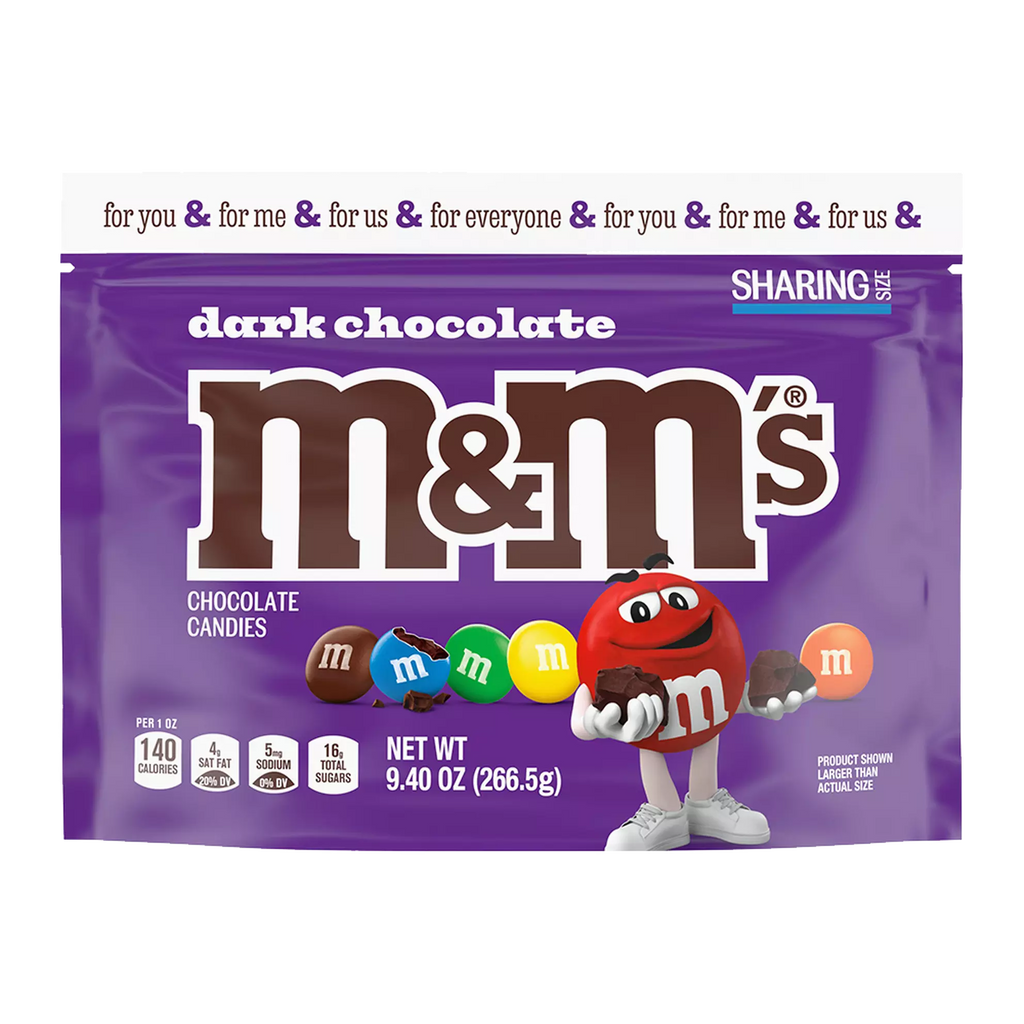 M&Ms DARK CHOCOLATE SHARING SIZE