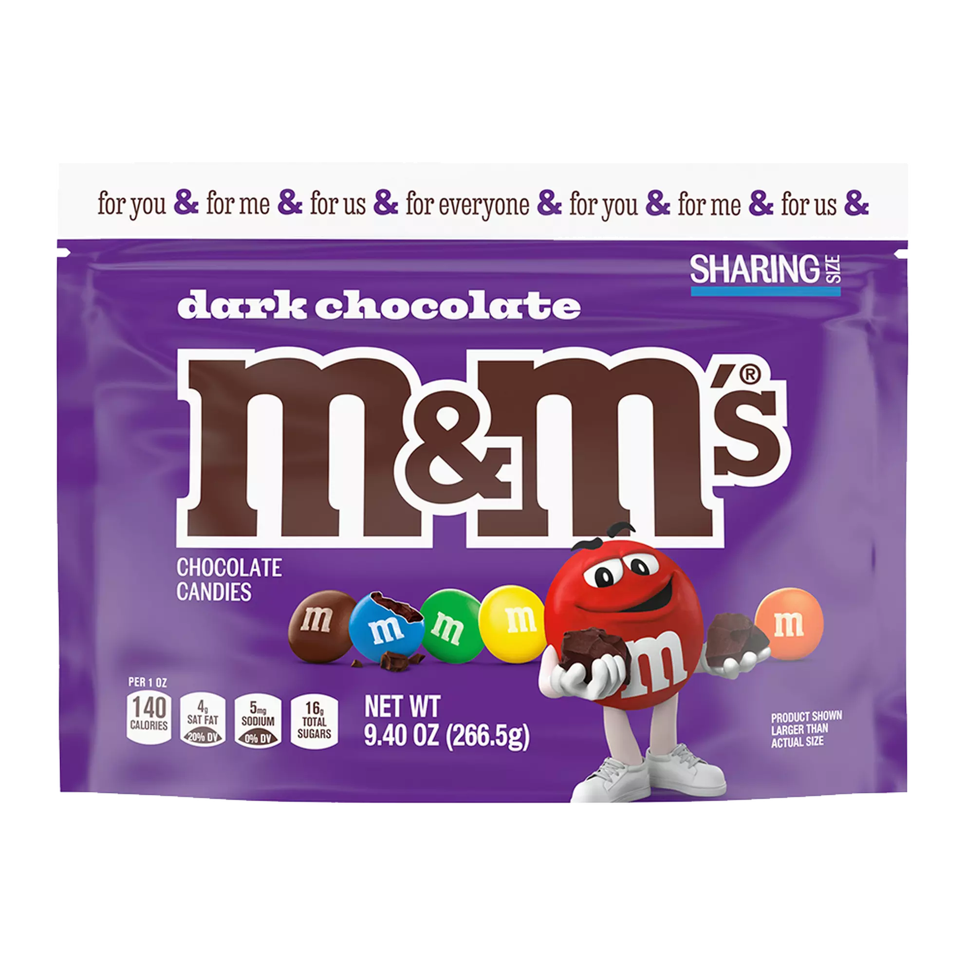 M&Ms DARK CHOCOLATE SHARING SIZE