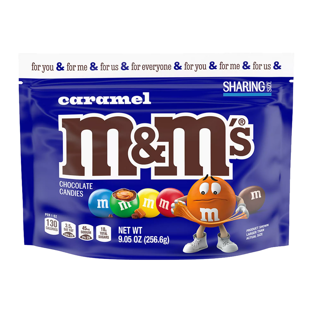 M&Ms CARAMEL SHARING SIZE