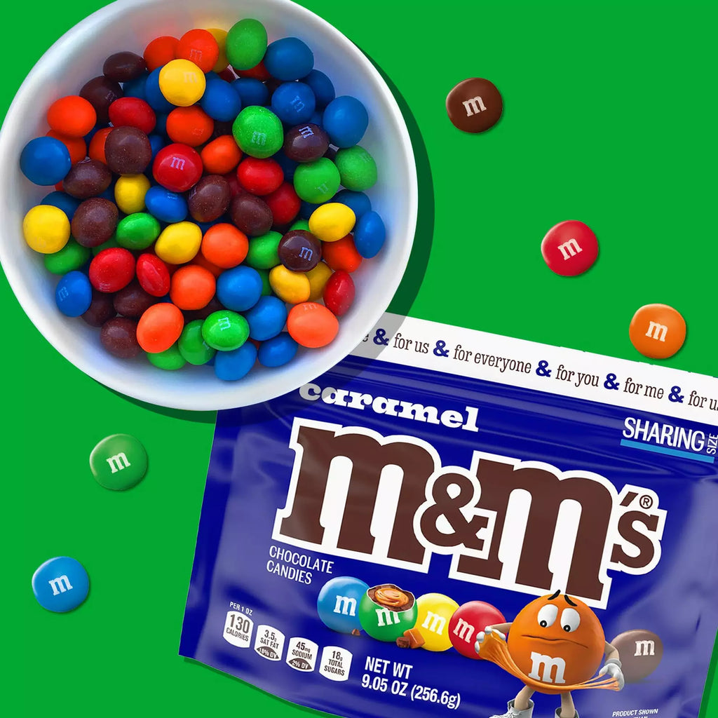 M&Ms CARAMEL SHARING SIZE