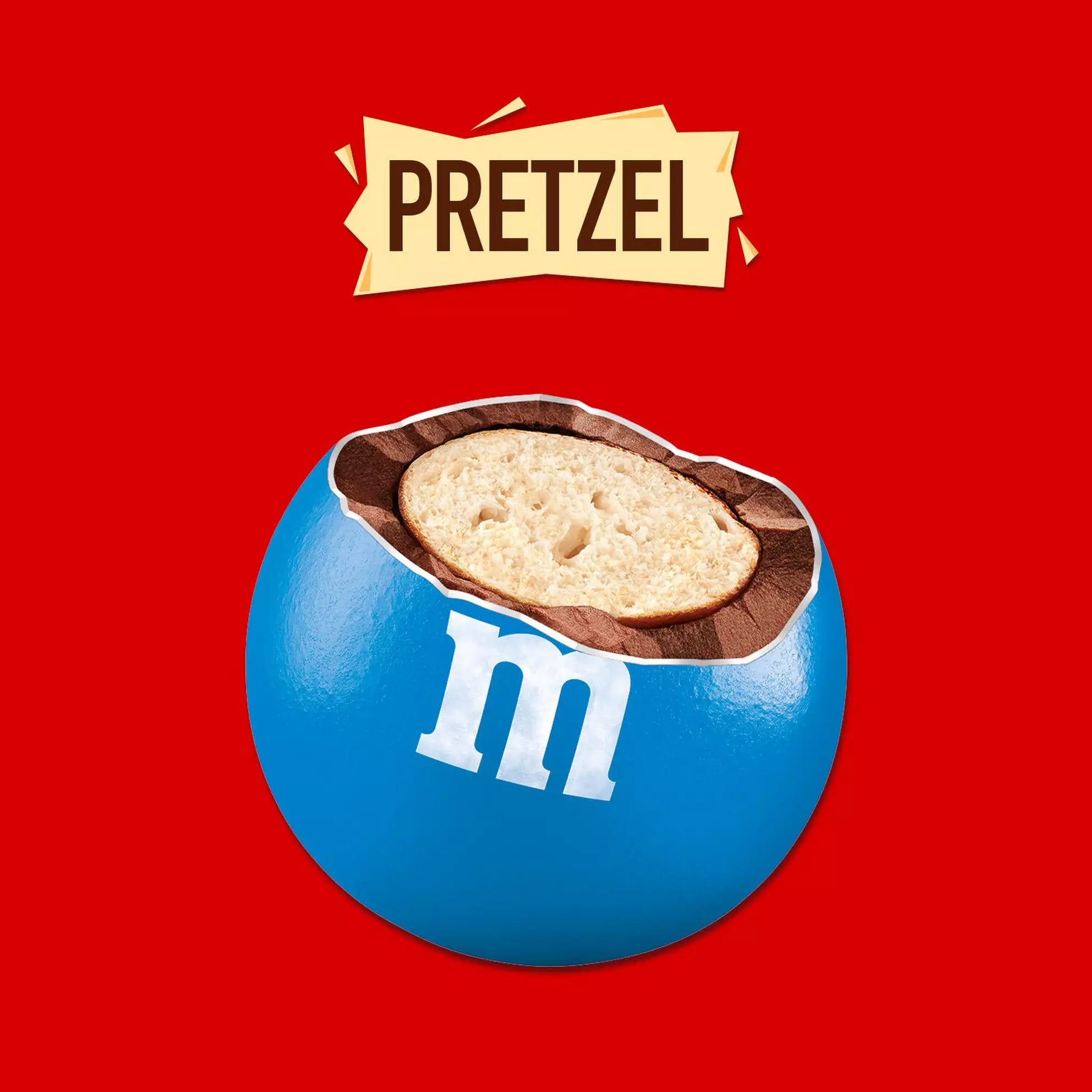 M&Ms PRETZEL SHARING SIZE