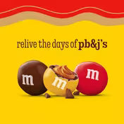 M&M's PEANUT BUTTER WITH JELLY - SHARING SIZE - NEW ITEM