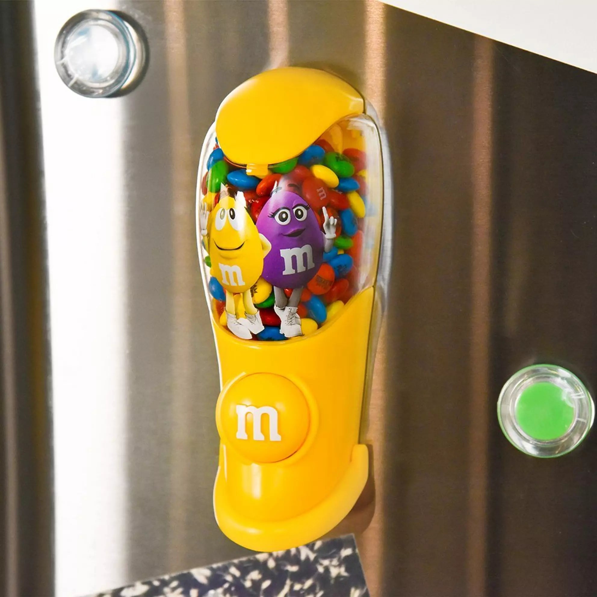 M&Ms 3 IN 1 CANDY DISPENSER - RARE OFICIALLY LICENCED